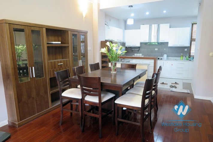 Beautiful house with lake view for rent in Tay Ho, Hanoi 